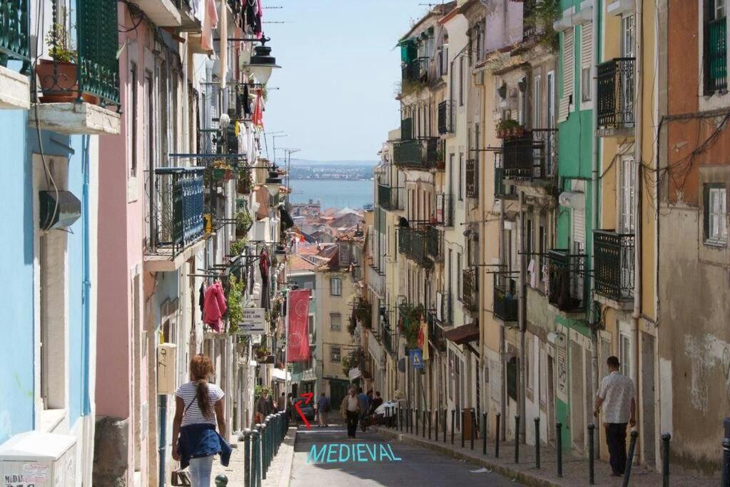 Romantic Medieval Apartment Lisboa Ngoại thất bức ảnh